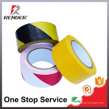 Guangzhou Hersteller PVC Untergrund Kabel Tape Gelb Rot Weiß Vorsicht Erkennbar Warnung Tape Preis